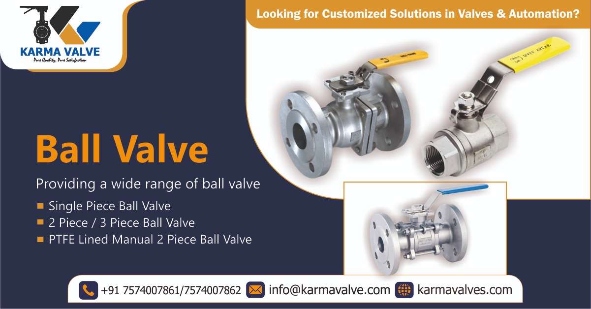 Ball Valve Exporter in India