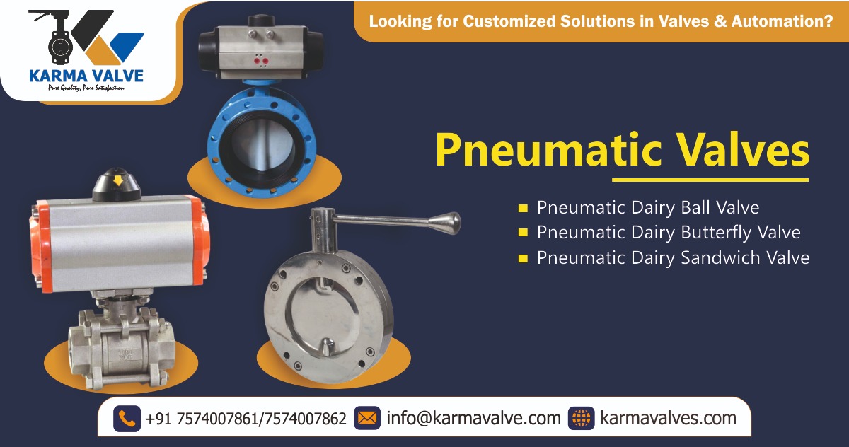 Pneumatic Valve Manufacturer in Ahmedabad