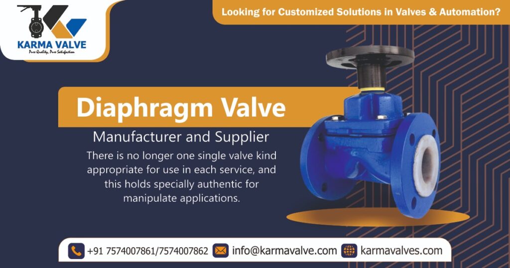 Diaphragm Valves Manufacturers in Ahmedabad, Gujarat, India