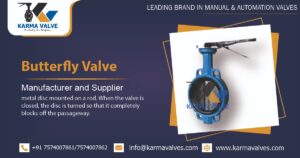 Butterfly Valve Manufacturer in Ahmedabad, Gujarat, India