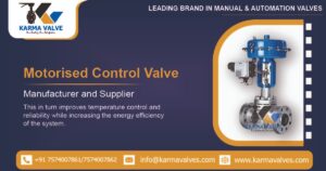 Motorised Control Valve Manufacturer in Ahmedabad, Gujarat, India