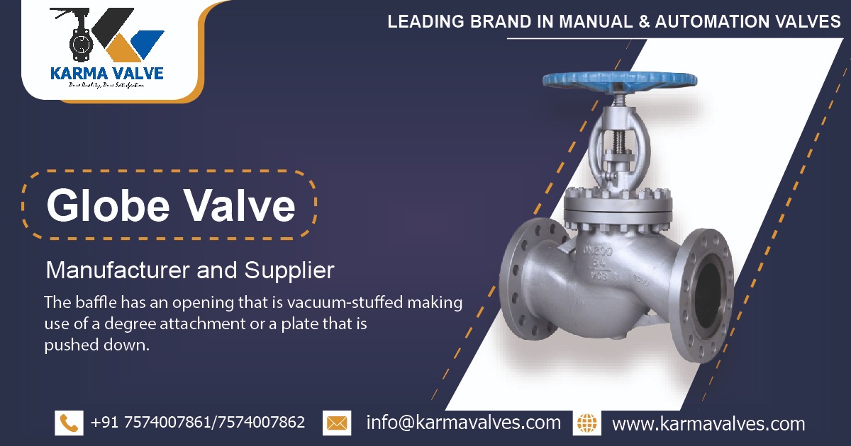 Globe Valve Manufacturer in Ahmedabad, Gujarat, India