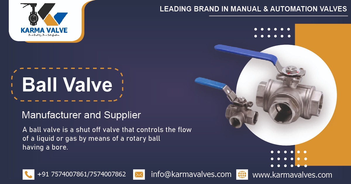 Ball Valve Manufacturer in Ahmedabad, Gujarat, India