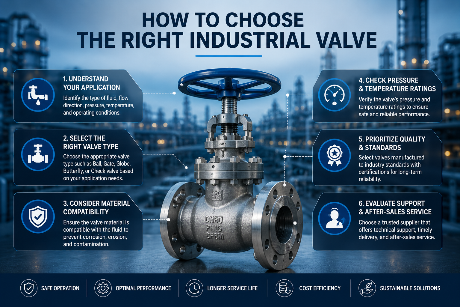 How to Choose the Right Industrial Valve